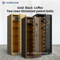 Coffee Gold Color Digital Big Office Safe Box